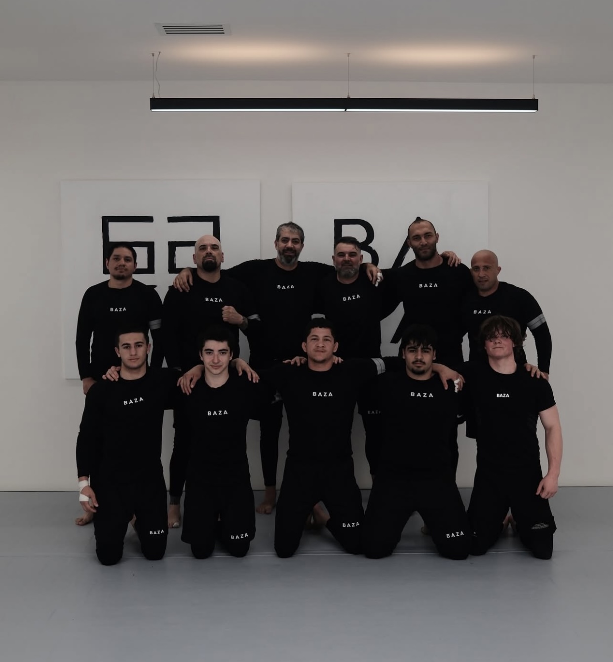 Adult no-gi Brazilian Jiu-Jitsu class at BAZA